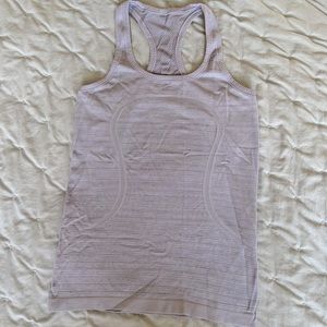 EUC Lululemon Light Purple size 6 Swiftly Tank
